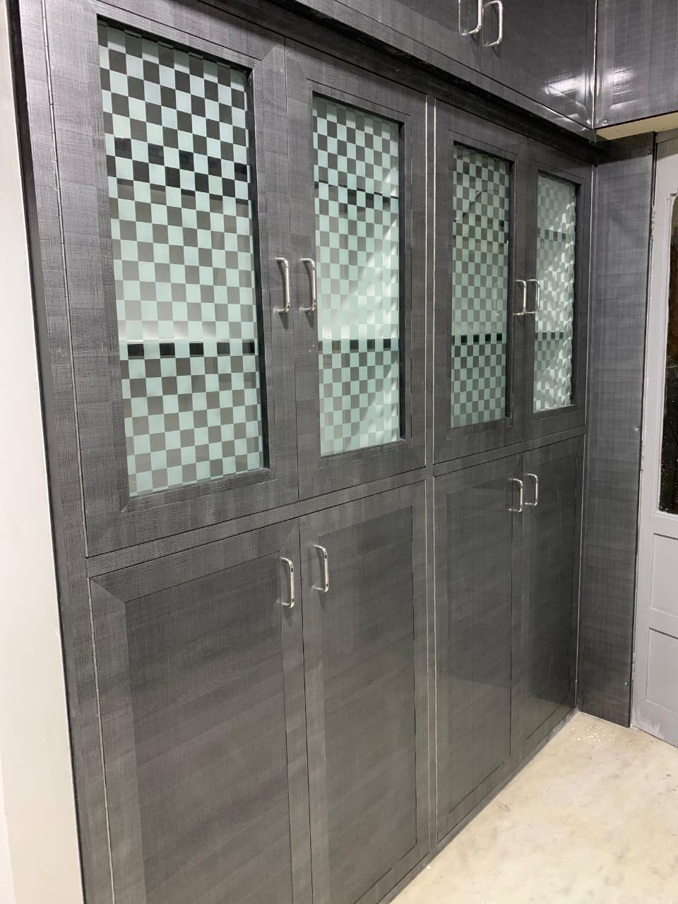 UPVC Modular Kitchen Cabinets